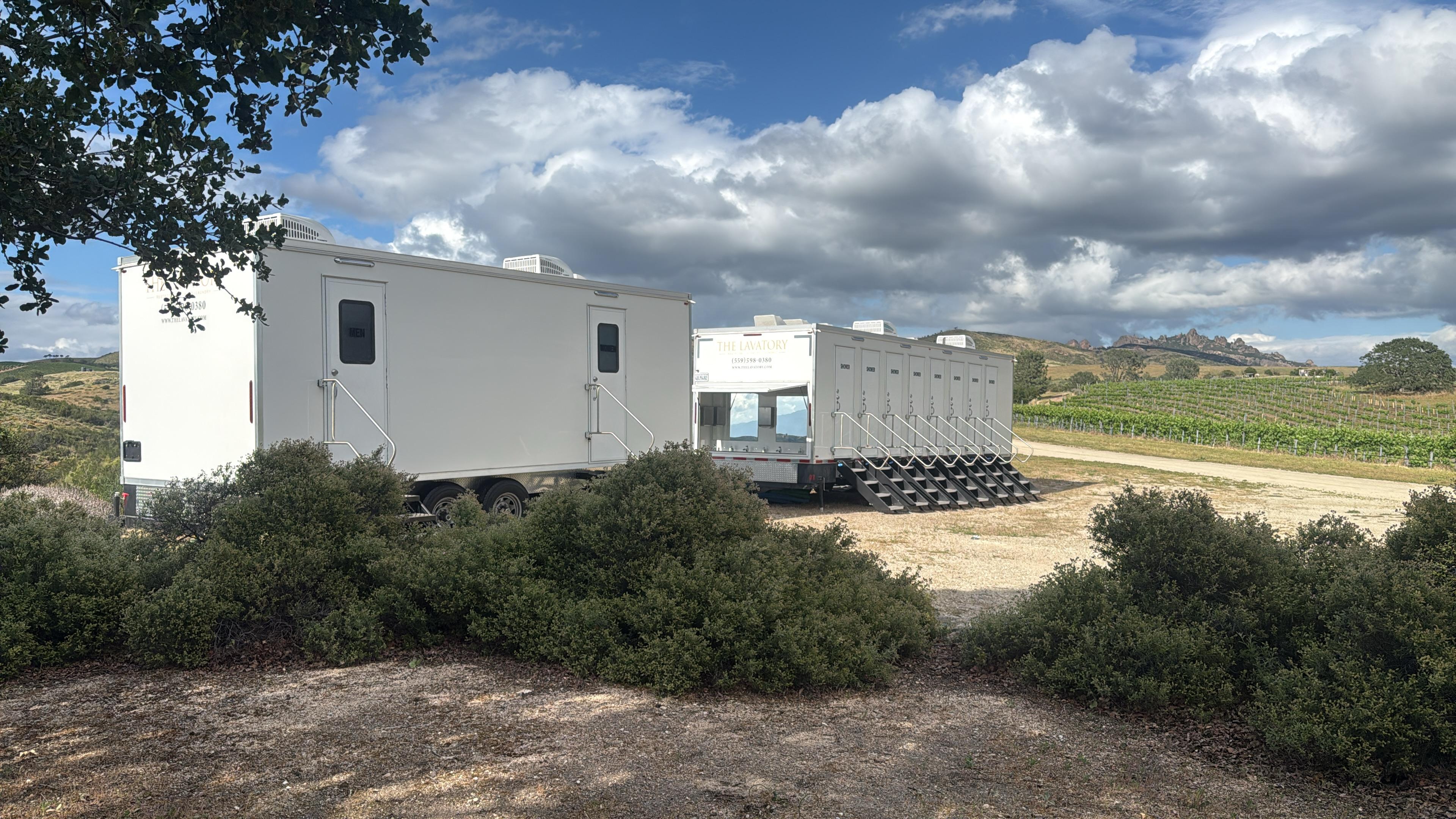 hero luxury restroom trailer rental texas 2. The Lavatory Texas