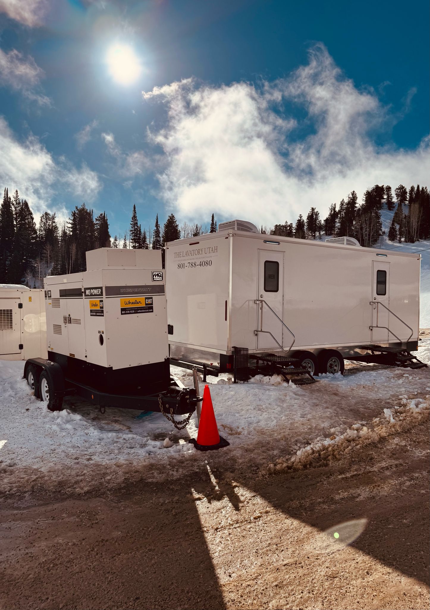 Real camping & glamping deployment by The Lavatory Texas