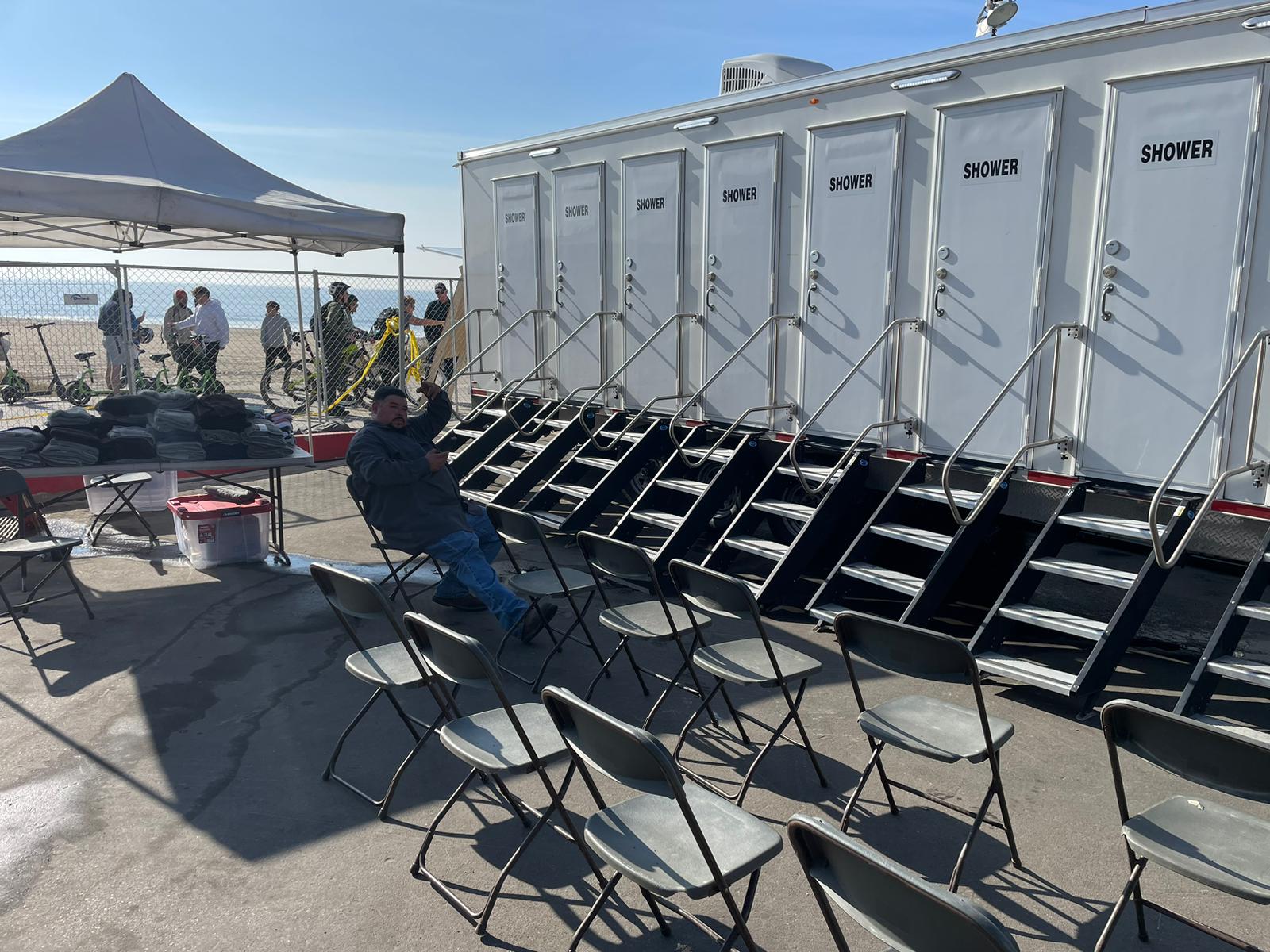 The Lavatory Texas Emergency & Disasters luxury restroom trailer deployment